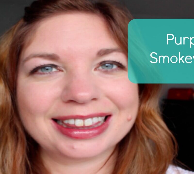 Purple Smokey Eye Makeup Tutorial Arbonne